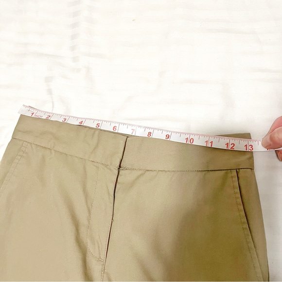 Aritzia Sunday Best Charlie Full Length Wide Leg Trouser Pant Khaki Tan size 00 - Picture 14 of 16